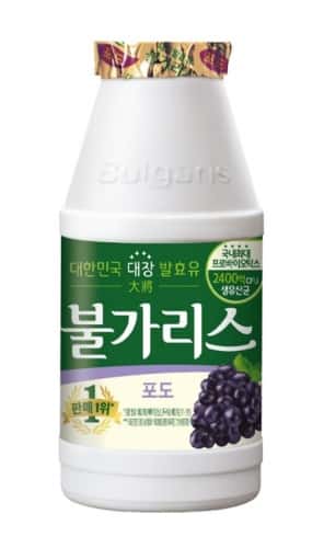 자연의시작 불가리스 포도 제품 이미지