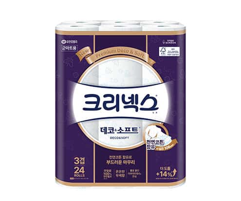 크리넥스데코&소프트 제품 이미지