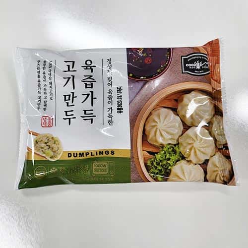 쿠즈락앳홈육즙가득고기만두 제품 이미지