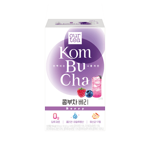 쟈뎅 아워티 콤부차 베리 10p 제품 이미지