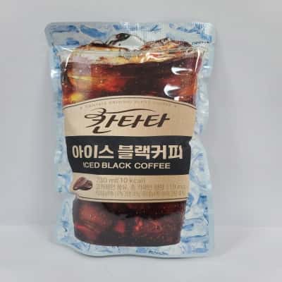 칸타타아이스블랙커피 제품 이미지