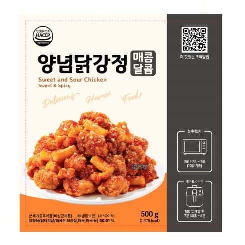 양념닭강정 매콤달콤 제품 이미지