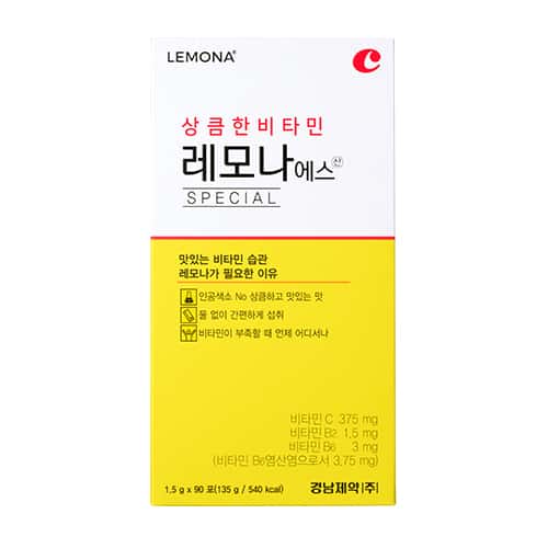 상큼한 비타민 레모나에스산 제품 이미지