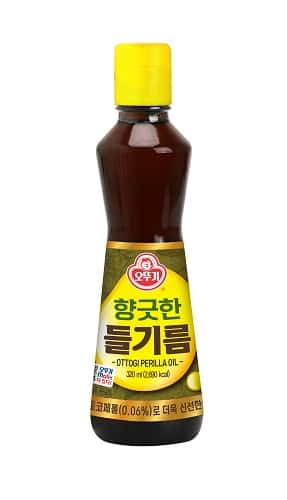 향긋한들기름 제품 이미지