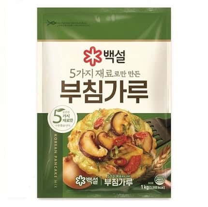 5가지 재료로만 만든 부침가루 제품 이미지