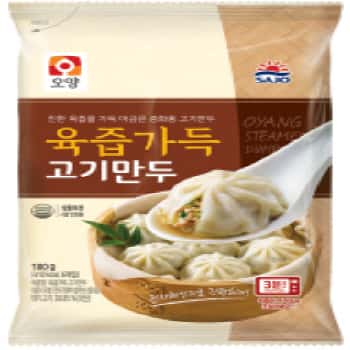 육즙가득 고기만두 제품 이미지