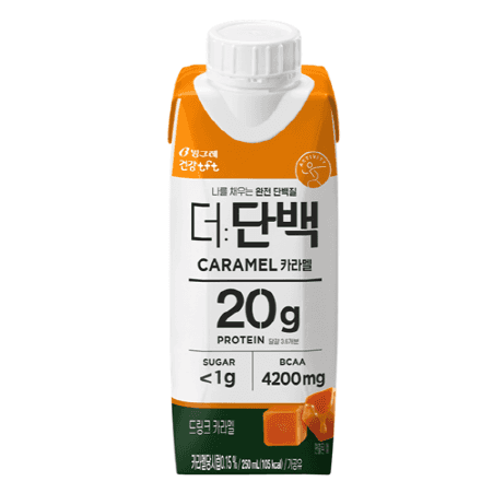더단백드링크 카라멜 제품 이미지