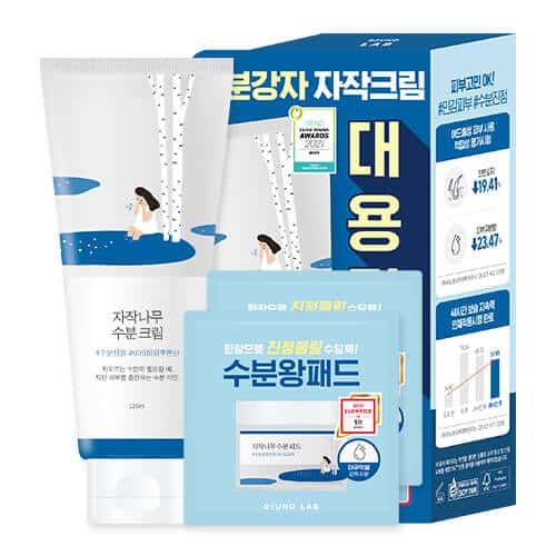 라운드랩 자작나무 수분 크림 세트 제품 이미지