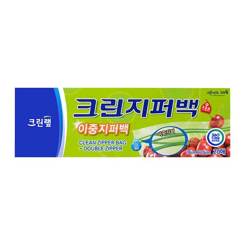 크린지퍼백 제품 이미지