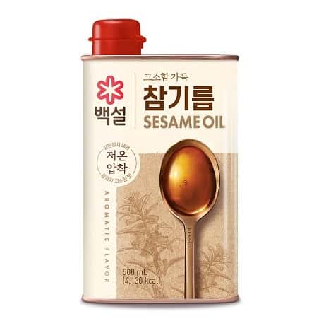 고소함 가득 참기름 제품 이미지