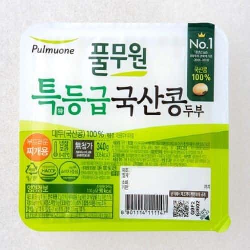 풀무원국산콩두부부드러운찌개용 제품 이미지