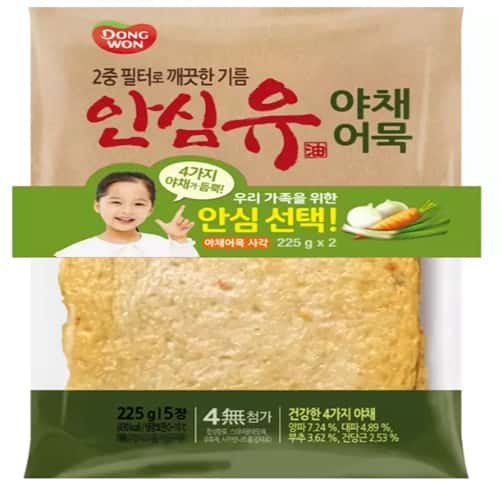 동원 안심유 야채사각 225g*2 제품 이미지