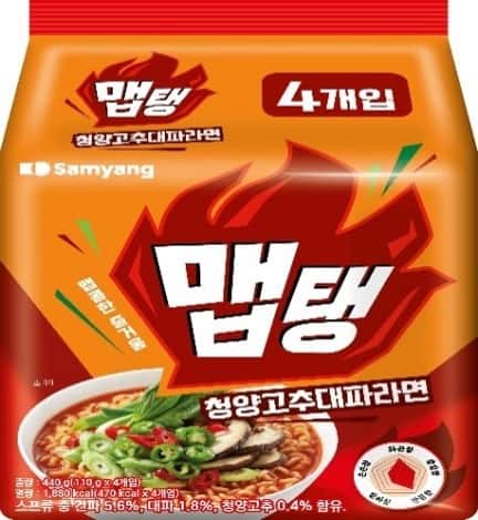 맵탱청양고추대파라면 제품 이미지