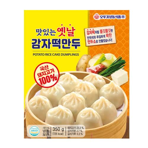 맛있는 옛날 감자떡만두 제품 이미지