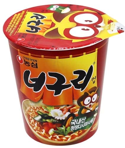 너구리컵 제품 이미지