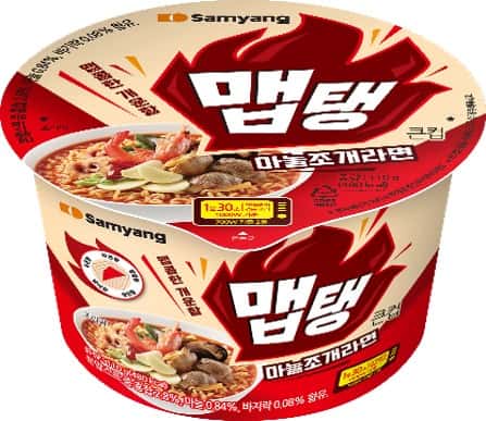 맵탱큰컵마늘조개라면 제품 이미지