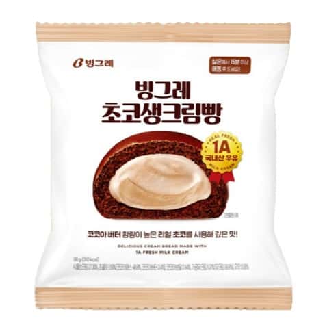 빙그레 초코생크림빵 제품 이미지