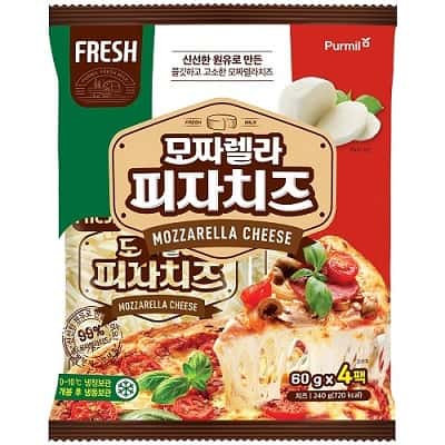 모짜렐라 피자치즈 제품 이미지