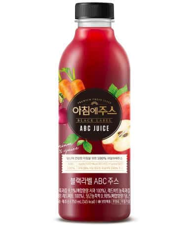 아침에주스 블랙라벨 ABC주스 제품 이미지