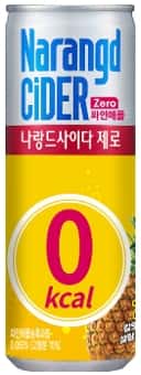 나랑드 사이다 파인애플 제품 이미지