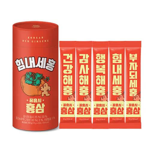 꿀홍시 홍삼 제품 이미지