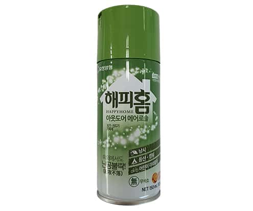 해피홈 아웃도어 에어로솔 제품 이미지