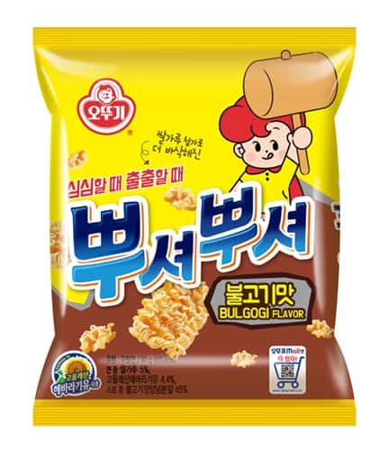 오뚜기뿌셔뿌셔(불고기맛) 제품 이미지
