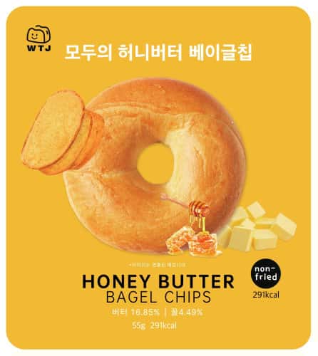 모두의 허니버터 베이글칩 제품 이미지