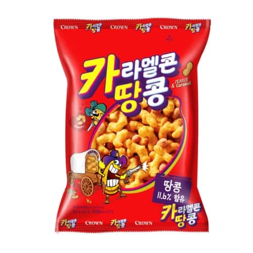 카라멜콘 땅콩 제품 이미지