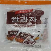 크리스피 허니눈꽃 쌀과자 제품 이미지