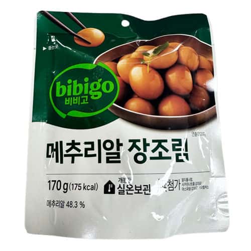 비비고메추리알장조림 제품 이미지