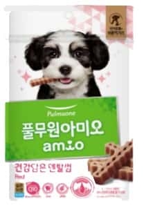 (펫)아미오 건강담은 간식 덴탈껌 레드 제품 이미지