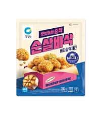 청정원 순살바삭버터갈릭치킨 제품 이미지