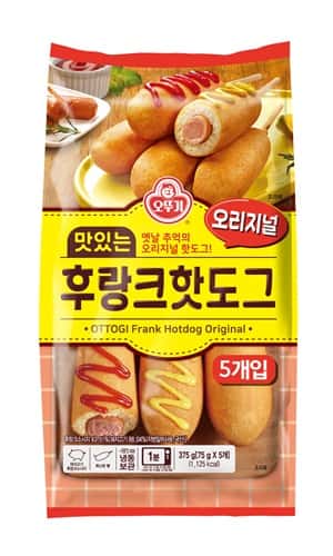 맛있는 후랑크 핫도그 오리지널 제품 이미지