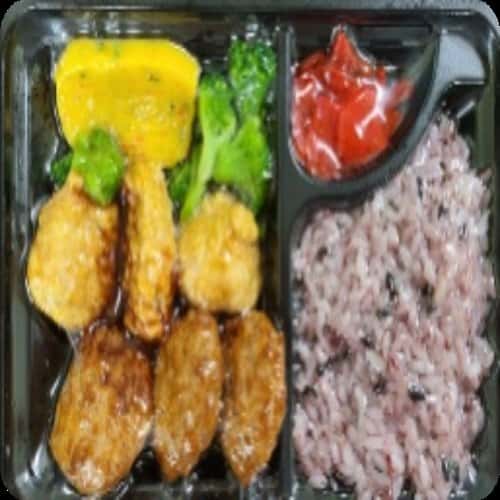 찰흑미밥 텐동 제품 이미지