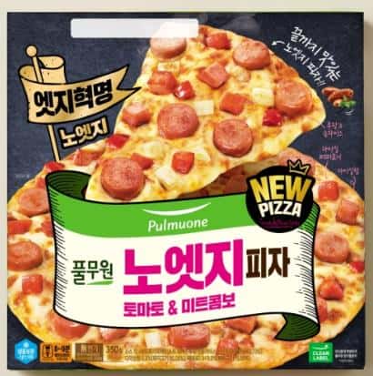노엣지피자 스위트포테이토 콘 제품 이미지