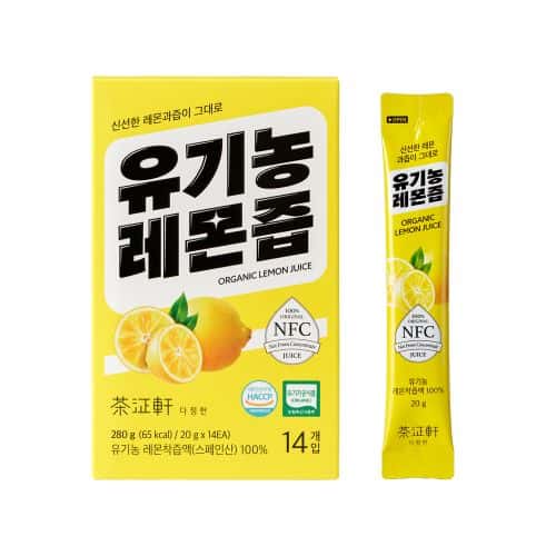 유기농 레몬즙 제품 이미지