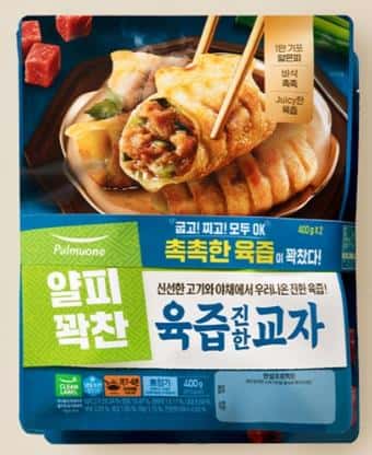 얄피꽉찬 육즙진한교자 제품 이미지