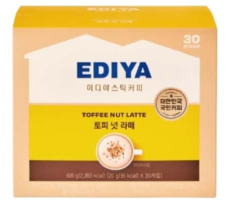 이디야 토피 넛 라떼 30개입 제품 이미지