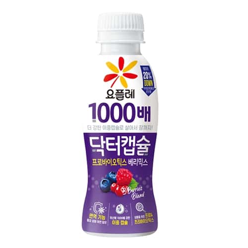 요플레 닥터캡슐 프로텍트 베리믹스 제품 이미지