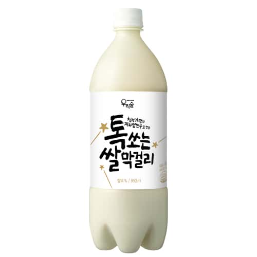 톡쏘는 쌀 막걸리 제품 이미지