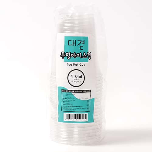 대경 투명아이스컵 제품 이미지