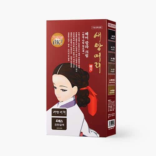새앙머리헤어칼라크림(4s) 제품 이미지