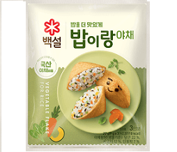 밥이랑야채 제품 이미지
