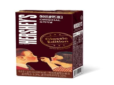 허쉬초콜릿드링크오리지널 제품 이미지