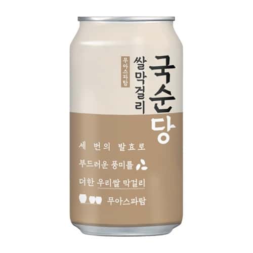 국순당쌀막걸리 CAN 제품 이미지