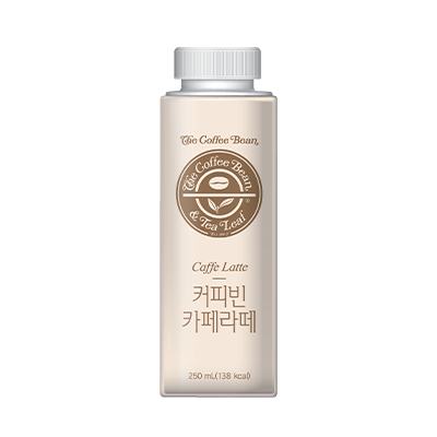 커피빈 카페라떼 제품 이미지