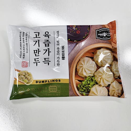 쿠즈락앳홈육즙가득고기만두 제품 이미지