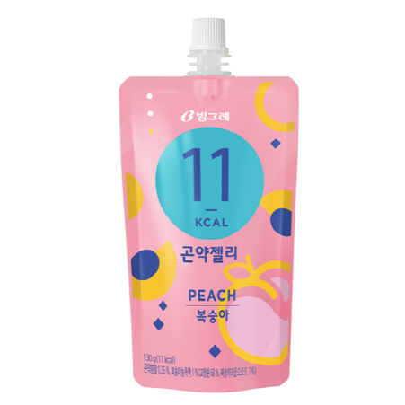 곤약젤리 복숭아 제품 이미지