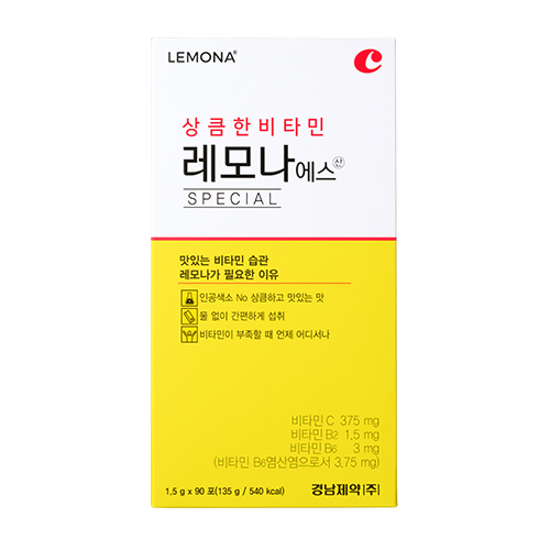 상큼한 비타민 레모나에스산 제품 이미지